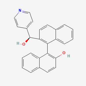 (R)-2-Hydroxy-2'-[(S)-hydroxy(4-pyridyl)methyl]-[1,1'-binaphthalene] - 