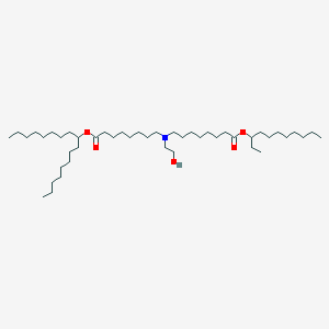 1-Octylnonyl 8-[[8-[(1-ethylnonyl)oxy]-8-oxooctyl](2-hydroxyethyl)amino]octanoate - 