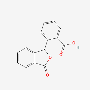 2-(3-Oxo-1,3-dihydro-2-benzofuran-1-yl)benzoic acid - 109407-76-3