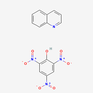 Quinoline, picrate - 1701-63-9