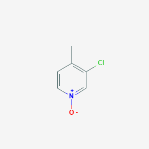 Pyridine, 3-chloro-4-methyl-, 1-oxide - 52313-60-7