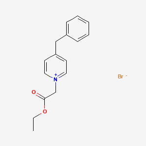 4-Benzyl-1-(2-ethoxy-2-oxoethyl)pyridinium bromide - 