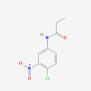 4'-Chloro-3'-nitropropionanilide - 5540-61-4