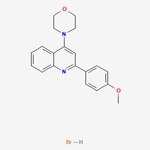 2-(4-Methoxyphenyl)-4-(4-morpholinyl)quinoline hydrobromide - 853349-71-0