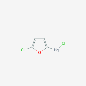 Mercury, chloro(5-chloro-2-furanyl)- - 3403-83-6