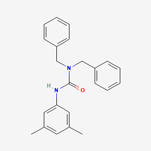 1,1-Dibenzyl-3-(3,5-dimethylphenyl)urea - 86764-35-4