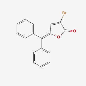 3-Bromo-5-(diphenylmethylene)furan-2(5H)-one - 