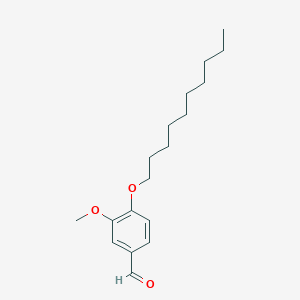 4-(Decyloxy)-M-anisaldehyde - 93206-93-0