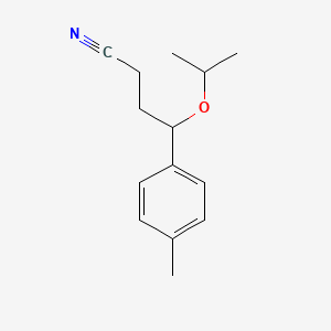 4-Methyl-gamma-(1-methylethoxy)benzenebutyronitrile - 6965-79-3