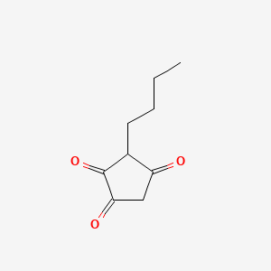 3-Butyl-1,2,4-cyclopentanetrione - 46005-09-8