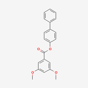 (4-phenylphenyl) 3,5-dimethoxybenzoate - 354769-05-4