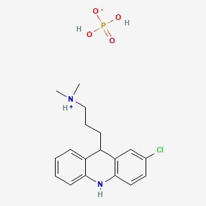 Clomacran phosphate - 22199-46-8