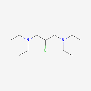 2-Chloro-N,N,N',N'-tetraethyl-1,3-propanediamine - 3492-54-4