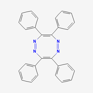 3,4,7,8-Tetraphenyl-1,2,5,6-tetraazocine - 75564-22-6