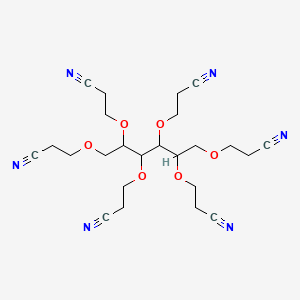 1,2,3,4,5,6-Hexakis-O-(2-cyanoethyl)hexitol - 2465-92-1