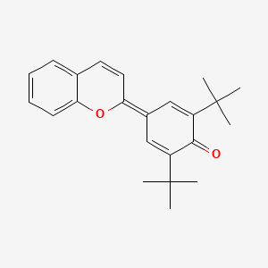 2,6-di-tert-butyl-4-(2H-chromen-2-ylidene)cyclohexa-2,5-dien-1-one - 