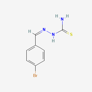 2-[(4-Bromophenyl)methylene]hydrazinecarbothioamide - 94794-27-1