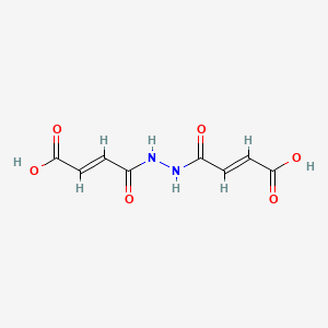 (2E,2'E)-4,4'-Hydrazine-1,2-diylbis(4-oxobut-2-enoic acid) - 15189-88-5
