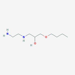 2-Propanol, 1-[(2-aminoethyl)amino]-3-butoxy- - 102356-52-5