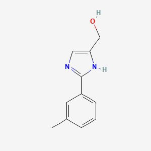 2-(m-Tolyl)imidazole-5-methanol - 