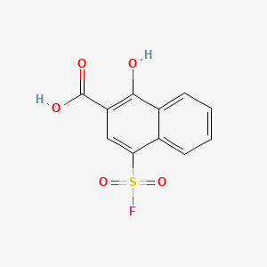 4-Fluorosulfonyl-1-hydroxy-2-naphthoic acid - 839-78-1