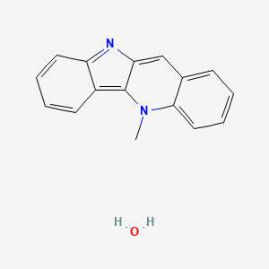 5-methylindolo[3,2-b]quinoline;hydrate - 