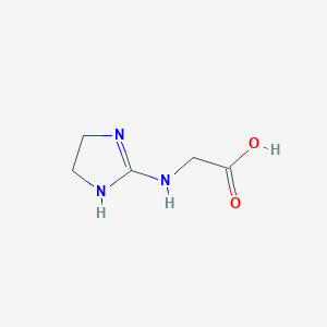 2-(4,5-dihydro-1H-imidazol-2-ylamino)acetic acid - 24341-62-6