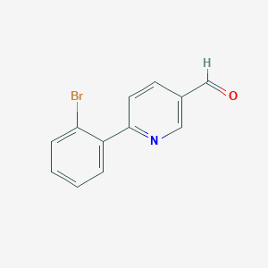 6-(2-Bromophenyl)nicotinaldehyde - 898404-58-5