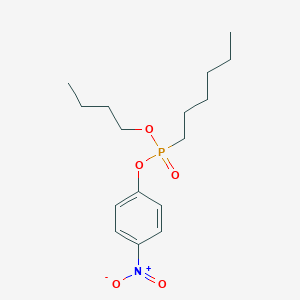 Butyl 4-nitrophenyl hexylphosphonate - 