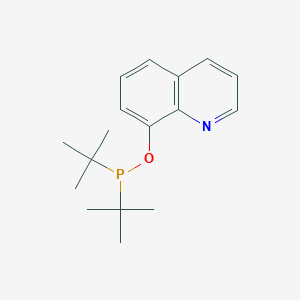 8-(Di-tert-butylphosphinooxy)quinoline - 1100332-44-2