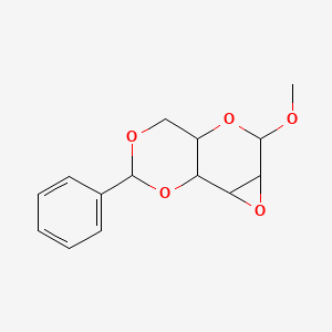 Methyl 2,3-anhydro-4,6-O-benzylidenehexopyranoside - 19465-13-5
