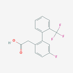 5-Fluoro-2'-(trifluoromethyl)biphenyl-2-acetic acid - 