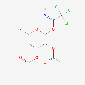 2,3-Di-O-acetyl-4,6-dideoxy-a-D-glucopyranosyl trichloroacetimidate - 