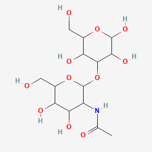 3-O-[2-(Acetamino)-2-deoxy-D-galactopyranosyl]-D-mannopyranose - 