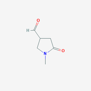1-Methyl-5-oxopyrrolidine-3-carbaldehyde - 