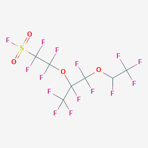 7H-Perfluoro-4-methyl-3,6-dioxaoctanesulfonyl fluoride - 75549-02-9