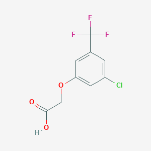 2-[3-Chloro-5-(trifluoromethyl)phenoxy]acetic acid - 