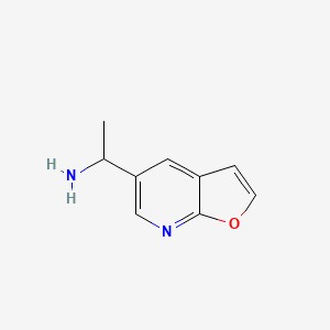1-(Furo[2,3-b]pyridin-5-yl)ethanamine - 