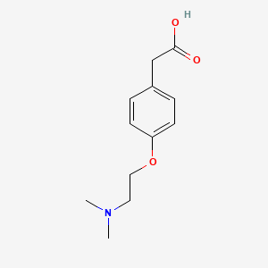 2-(4-(2-(Dimethylamino)ethoxy)phenyl)acetic acid - 