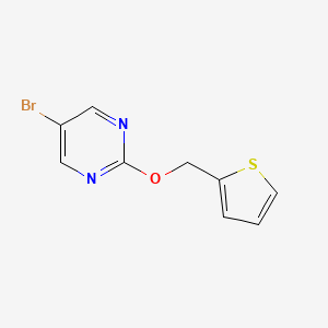 5-Bromo-2-(thiophen-2-ylmethoxy)-pyrimidine - 