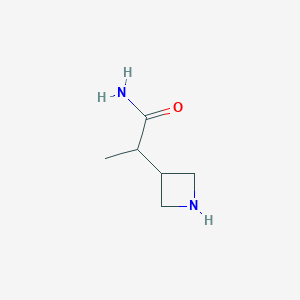 2-(Azetidin-3-yl)propanamide - 