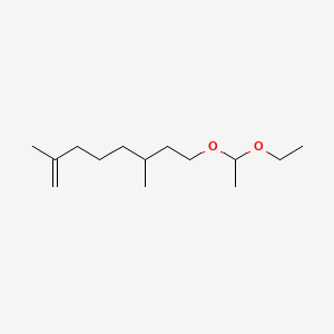 8-(1-Ethoxyethoxy)-2,6-dimethyloct-1-ene - 99948-87-5