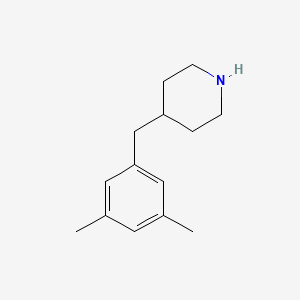 4-(3,5-Dimethylbenzyl)piperidine - 