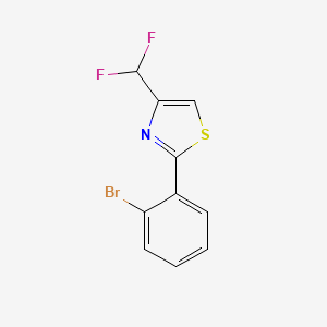 2-(2-Bromophenyl)-4-(difluoromethyl)thiazole - 
