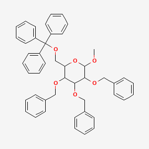 Methyl-6-O-trityl-2,3,4-tri-O-benzyl-alpha-D-mannopyranoside - 