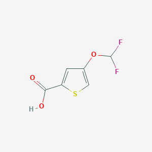 4-(Difluoromethoxy)thiophene-2-carboxylic acid - 