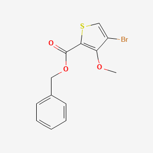 Benzyl 4-bromo-3-methoxythiophene-2-carboxylate - 