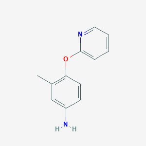 3-Methyl-4-(pyridin-2-yloxy)aniline - 