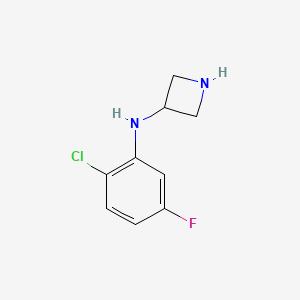 N-(2-chloro-5-fluorophenyl)azetidin-3-amine - 