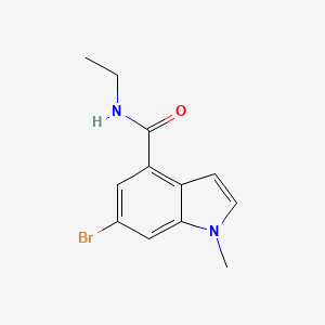 6-Bromo-1-methyl-1H-indole-4-carboxylic acid ethylamide - 